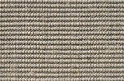Sisal Grey 014 tæppe løber med kantbånd i valgfri farve
